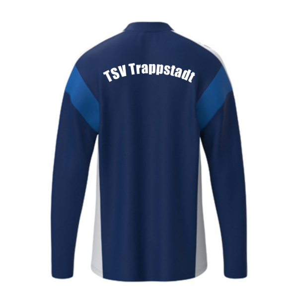 Training Top blau mit Logos und Initialen